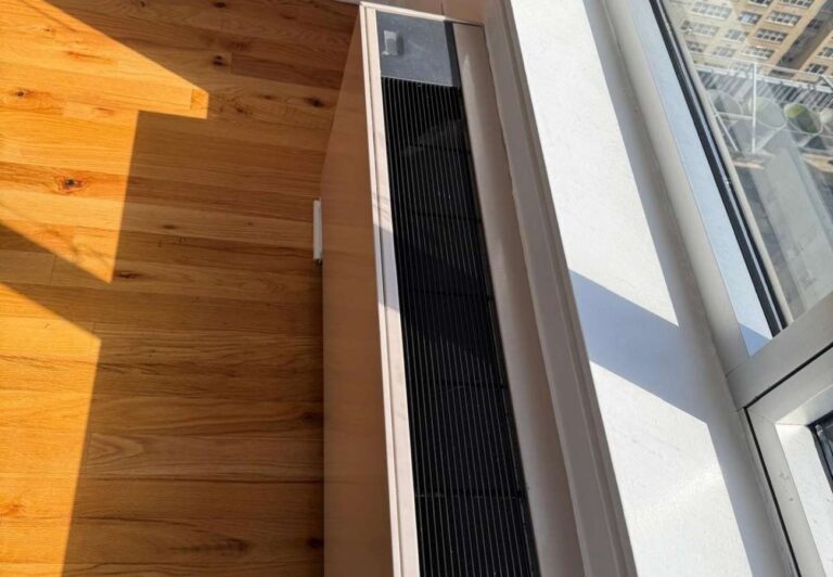 Interior finish and ventilation grille installation detail | United City Construction